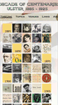 Mobile Screenshot of centenariestimeline.com